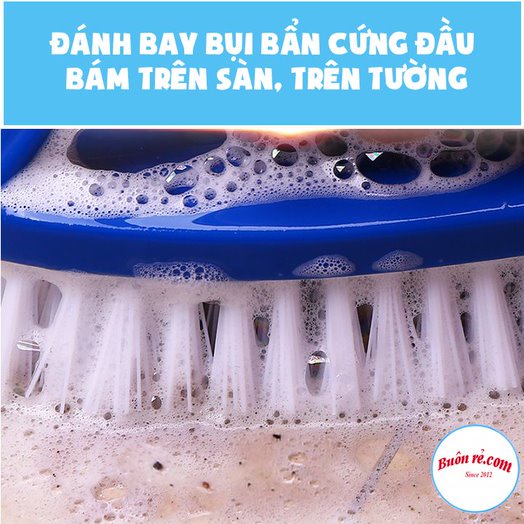 Bàn chải chà có tay cầm giặt quần áo, chà sàn tiện lợi, hữu ích – Buôn Rẻ 00228