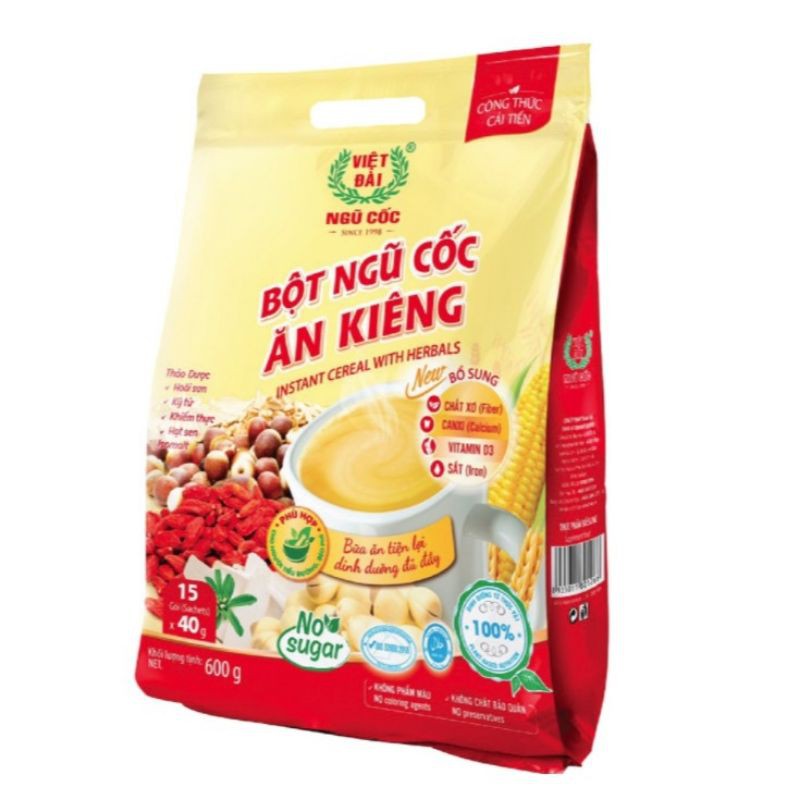 Bột ngũ cốc ăn kiêng Việt Đài 600g