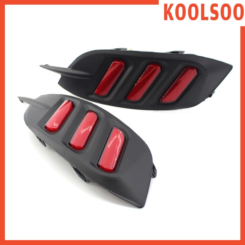 Set 2 Khung Đèn Đuôi Xe Màu Đỏ Cho Honda Civic Sedan