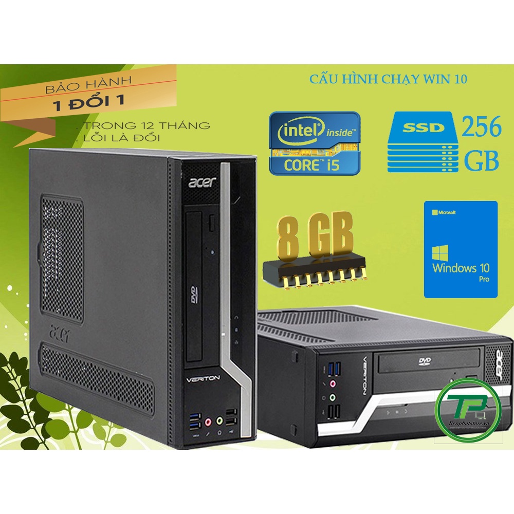 CASE MÁY TÍNH ĐỒNG BỘ HÃNG ACER CHÍP B75 CPU INTEL I7,I5,I3 RAM 8G SSD 256 | BigBuy360 - bigbuy360.vn