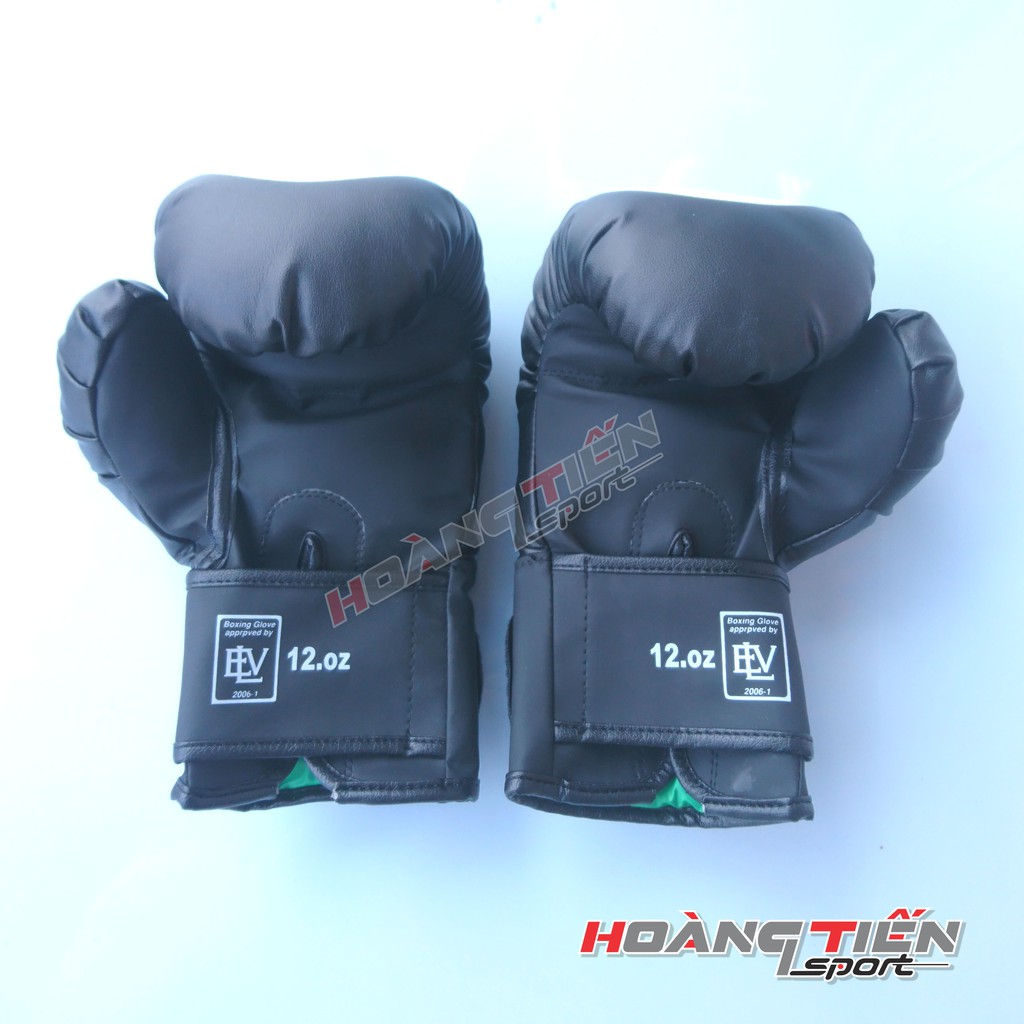 Găng Tay Đấm Bốc Người Lớn 12.0 (Đen)