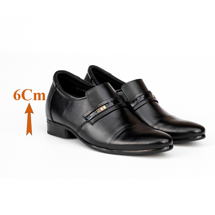 GIÀY TĂNG CHIỀU CAO NAM T&TRA CAO 6CM - S1083 - DA BÒ THẬT 100%