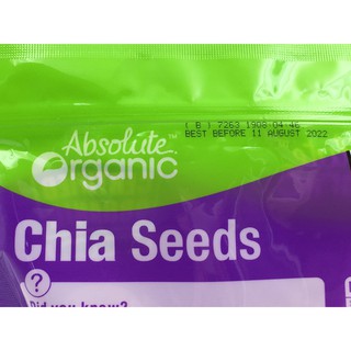Hạt Chia Úc Absolute chuẩn của Úc.