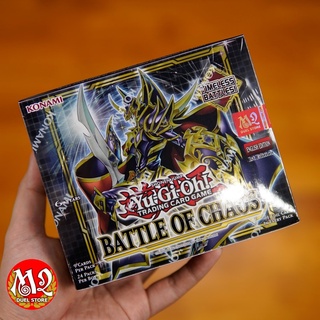 Hộp thẻ bài Yugioh Battle of Chaos - Yugioh Booster Box 1st Edition - 24 Booster Packs - Nhập khẩu từ Hoa Kỳ USA