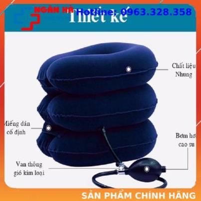 Đai hơi kéo giãn cổ điều trị đau mỏi cổ dh001