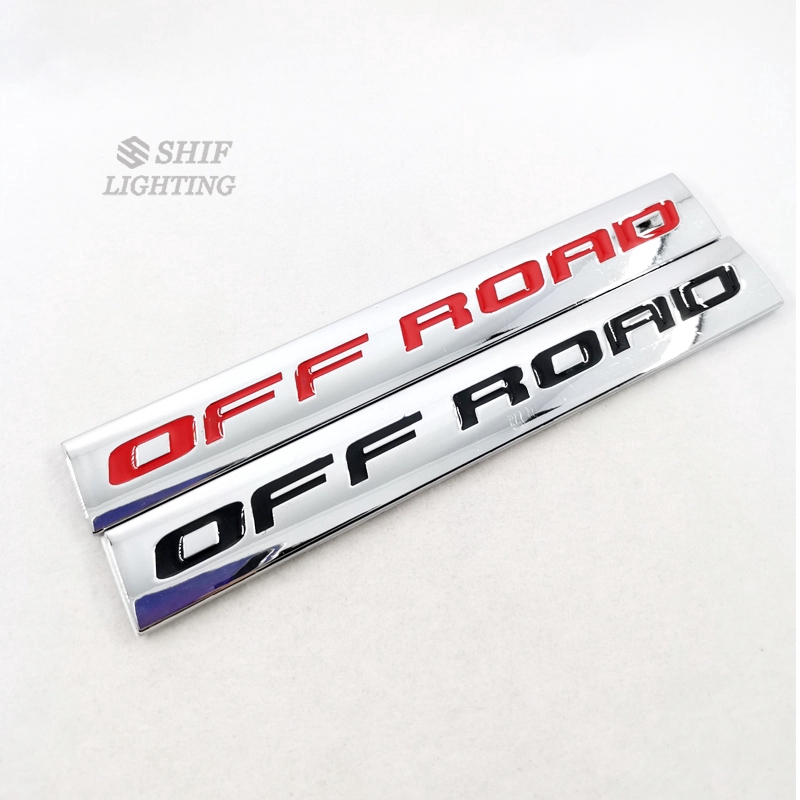 Miếng Dán Logo Off Road Trang Trí Xe Hơi
