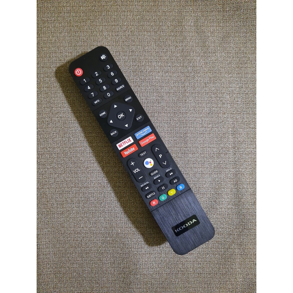 Remote Điều khiển tivi KOODA giọng nói- Hàng chính hãng theo TV mới 100% Tặng kèm Pin!!!