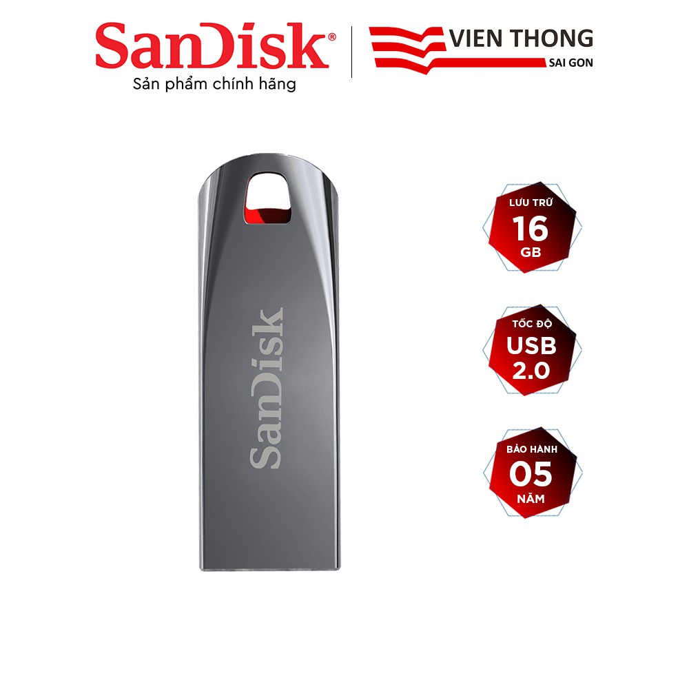 USB 2.0 SanDisk CZ71 16GB Cruzer