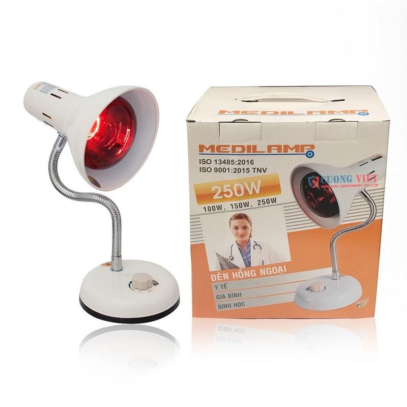 Đèn hồng ngoại Sưởi ấm Medilam + kèm bóng 250W