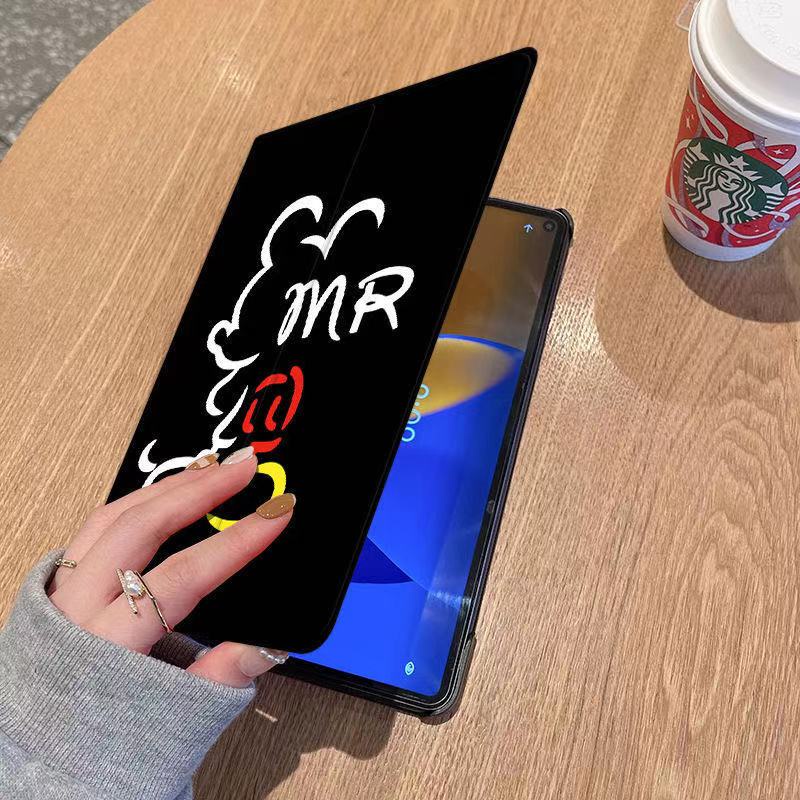 Ốp Máy Tính Bảng Hình Chuột Mickey Và Minnie Disney Cho apple ipad mini 123456 Bao Da Máy Tính Bảng Cho ipad air 9.7inch 11inch 7.9inch 10.9inch Ốp