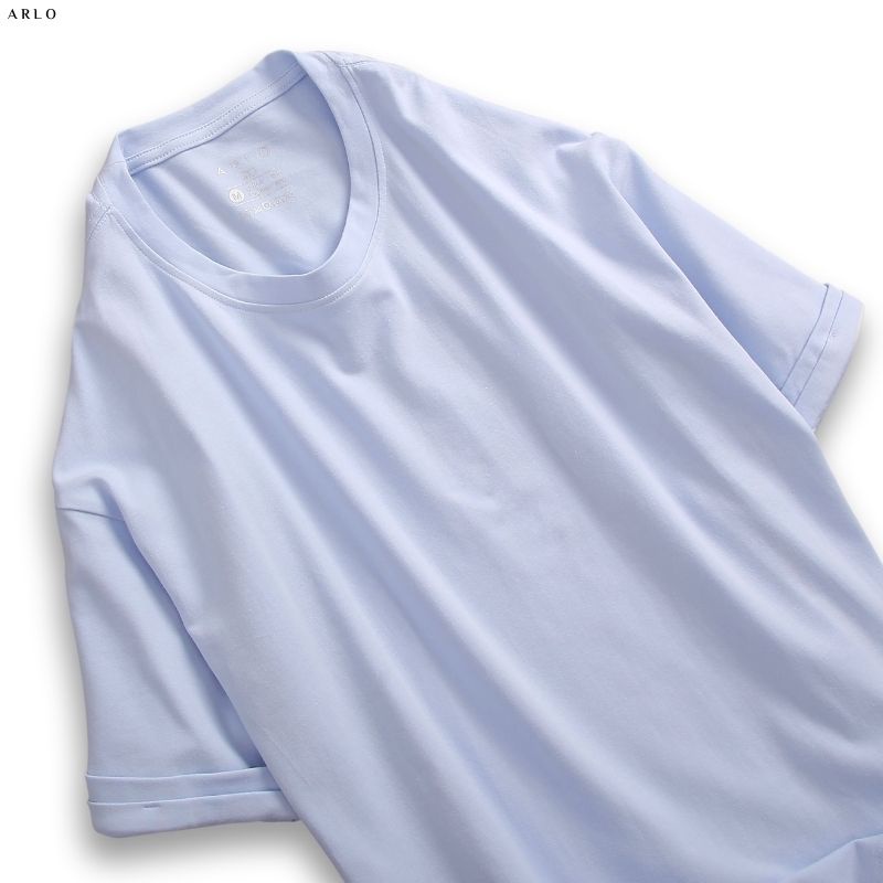 Áo Thun Unisex DILYS Chất Liệu 100% Cotton Màu Xanh Rêu - ARLO