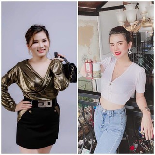 Áo và chân váy dạ