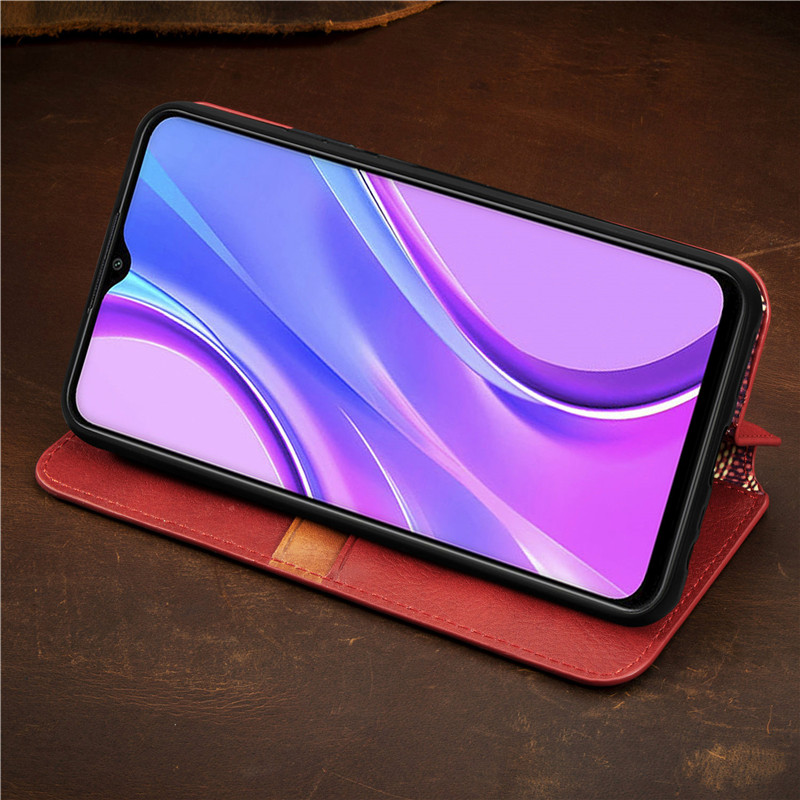 Bao Da Nắp Gập Kiêm Ví Tiền Cao Cấp Cho Redmi Note 9s 9 Pro 9 9a Xiaomi Poco X3 Nfc 10t Pro Lite 10