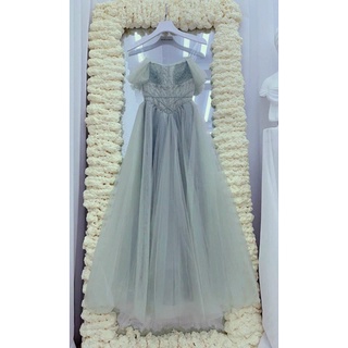 Đầm dự tiệc công chúa 2 dây kết cườm TRIPBLE T DRESS size M/L - MS289V