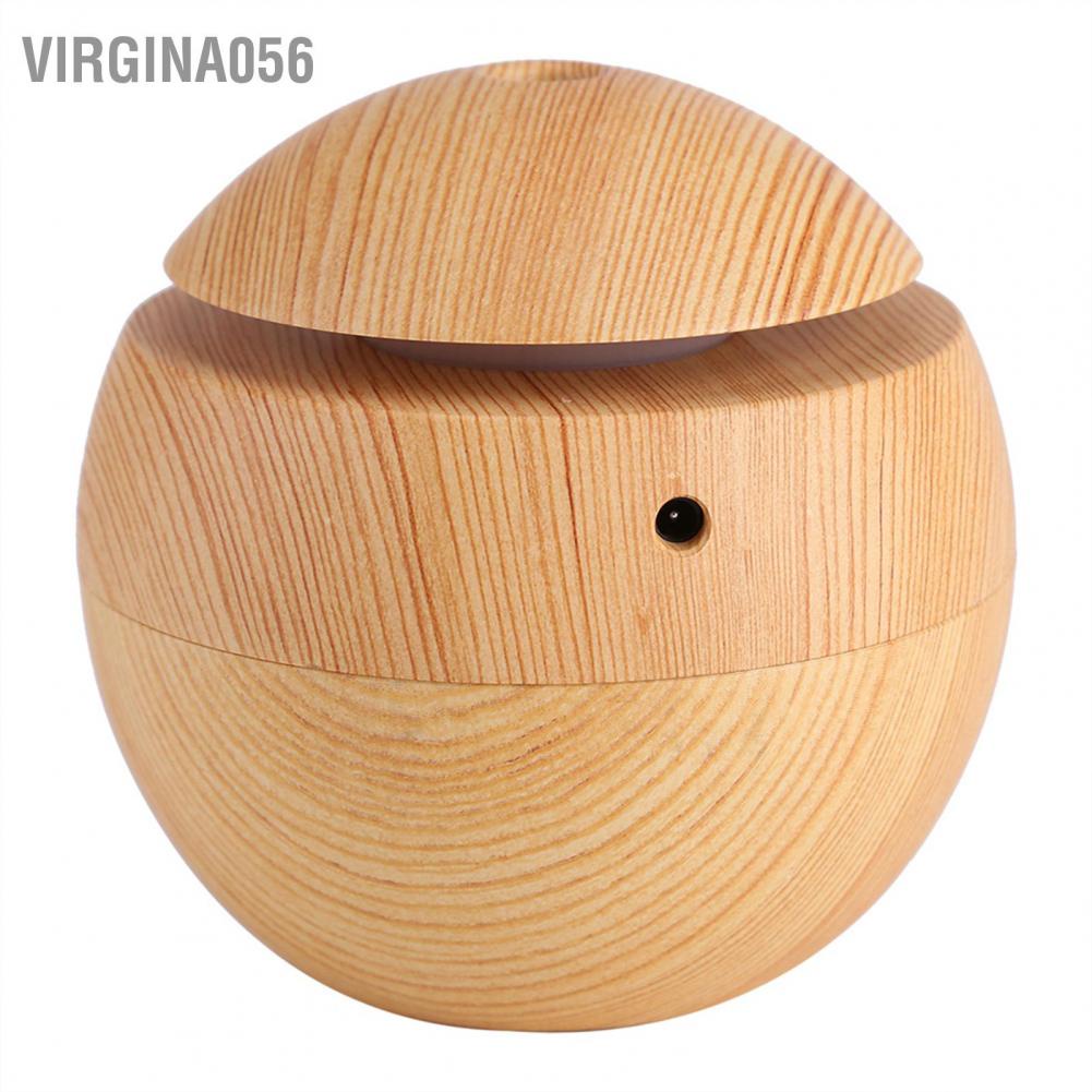 Virgina056 USB Essential LED Touch Aroma Ultrasonic Humidifier Oil Diffuser Air Purifier
