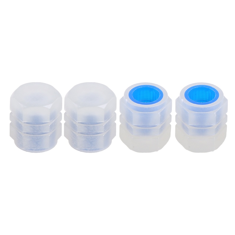 Set 4 Nắp Nhựa Đậy Van Lốp Xe Hơi Phát Sáng Chống Bụi Thông Dụng