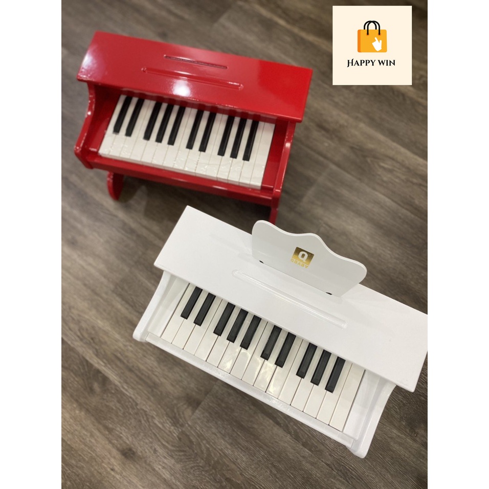 Đàn piano dành cho trẻ em âm thanh rõ ràng, piano điện chất liệu gỗ tốt, đồ chơi piano sang trọng