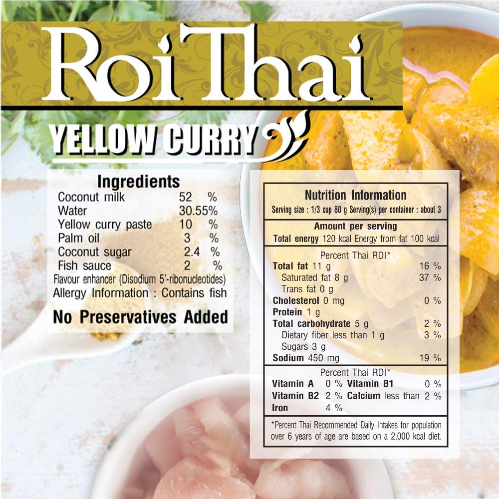 Soup Cà Ri Vàng Roi Thai 250 ml