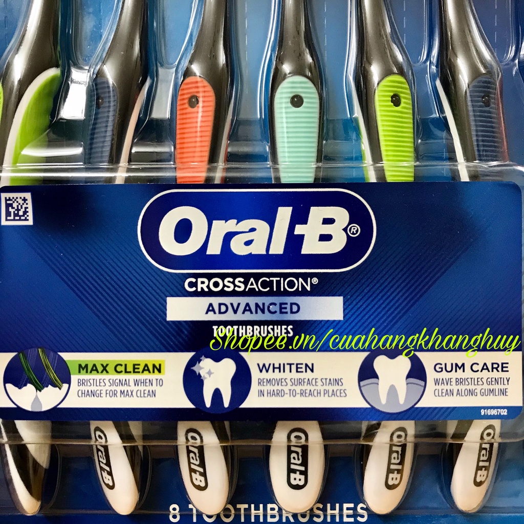 Bàn chải đánh răng Oral-B CrossAction Advanced (Mỹ)