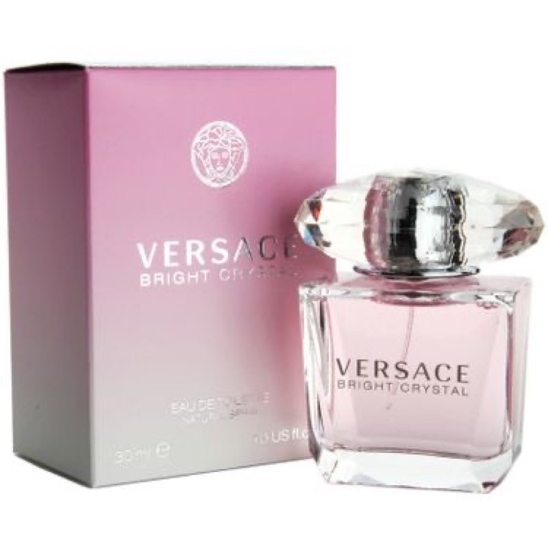 chinh hãng -Nước hoa nữ Versace Bright Crystal Eau de Toilette Natural Spray 30ml