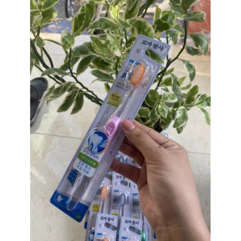 Bàn Chải Đánh Răng ❤️𝑭𝒓𝒆𝒆𝒔𝒉𝒊𝒑❤️ Bàn Chải Đánh Răng Hàn Quốc Siêu Mềm 0,01mm No 126