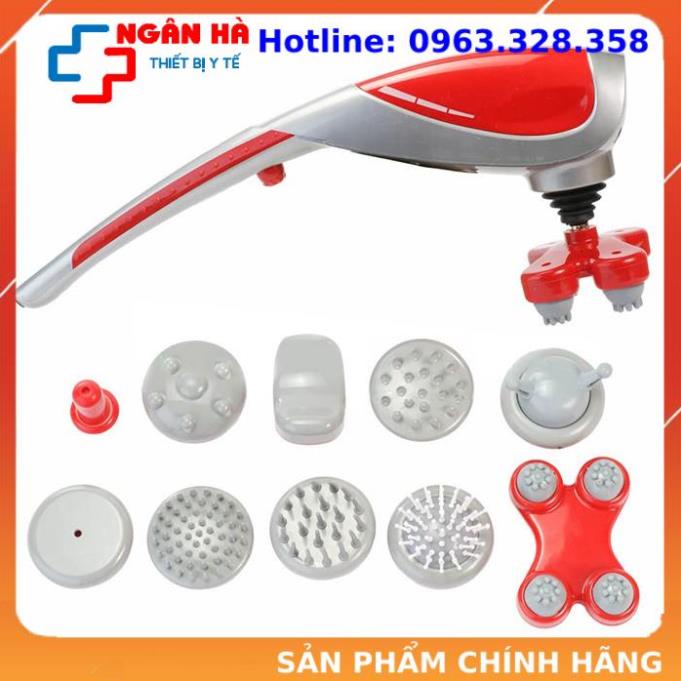 Máy massage cầm tay, Máy massage toàn thân,10 đầu massager king