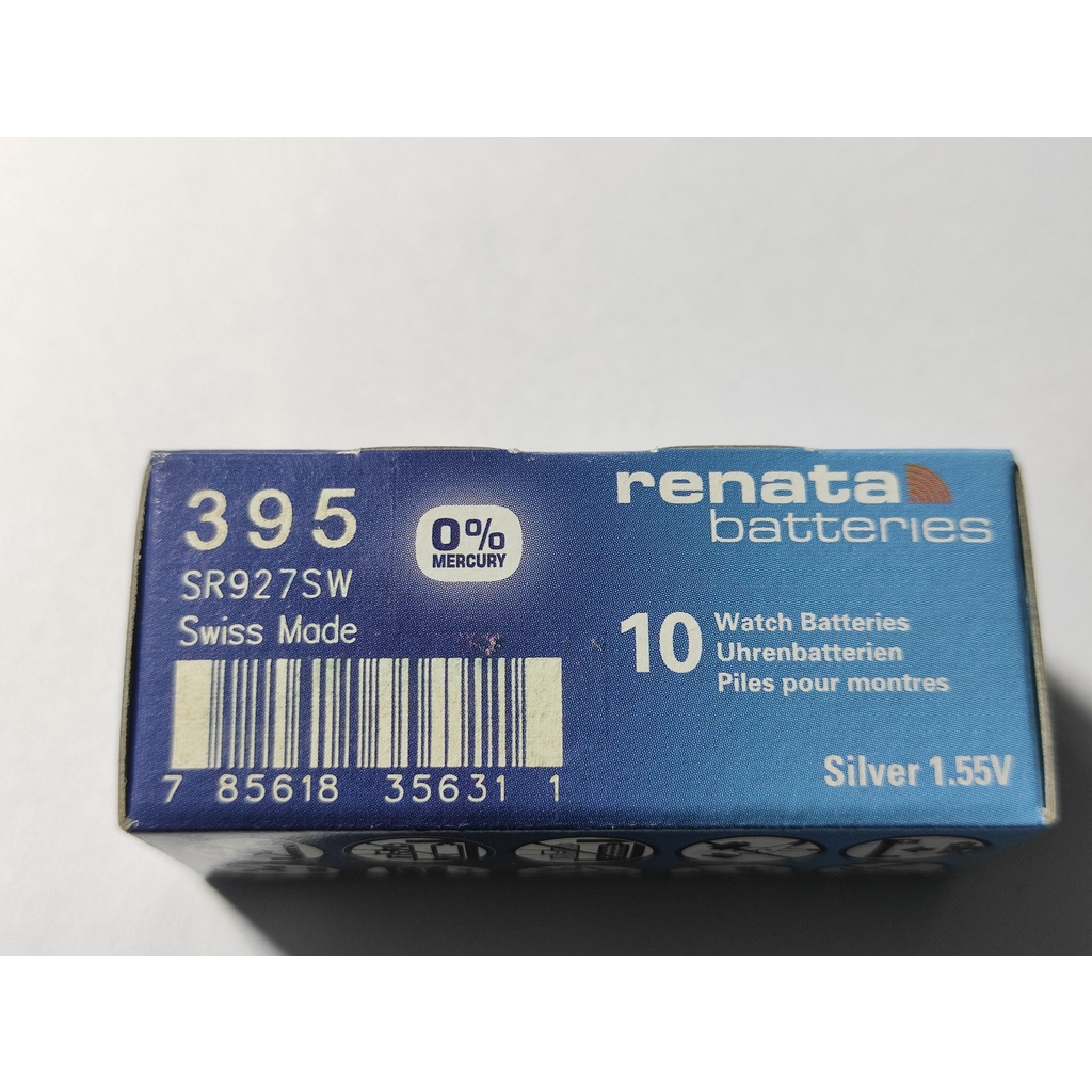1 Viên Pin Đồng Hồ Renata Thụy Sĩ SR927SW / 395 Loại Tốt