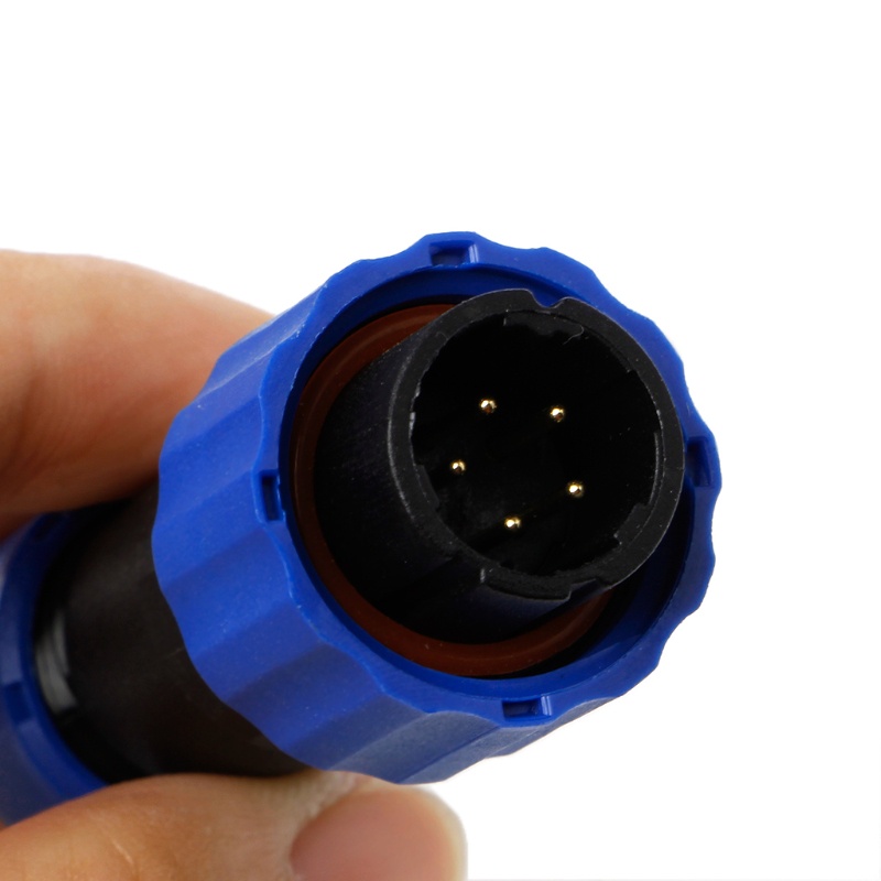 pur/ IP68 SP16 2Pin/3Pin/4Pin/5Pin/6Pin/7Pin/9Pin Waterproof Air Plug Socket LED Connector