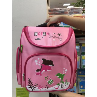 Cặp Học Sinh Chống Gù Ocean Friends