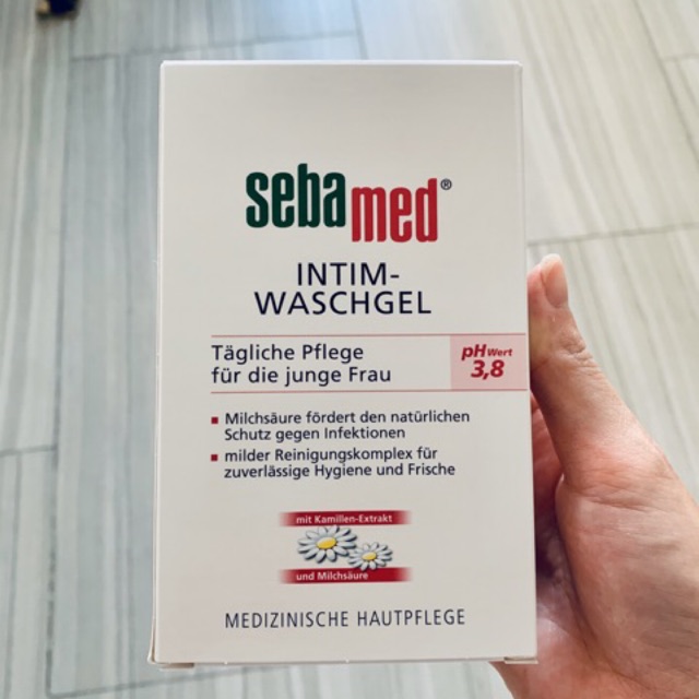 🇩🇪 Dung_dịch_vệ_sinh_phụ_nữ #Sebamed #pH_3.8