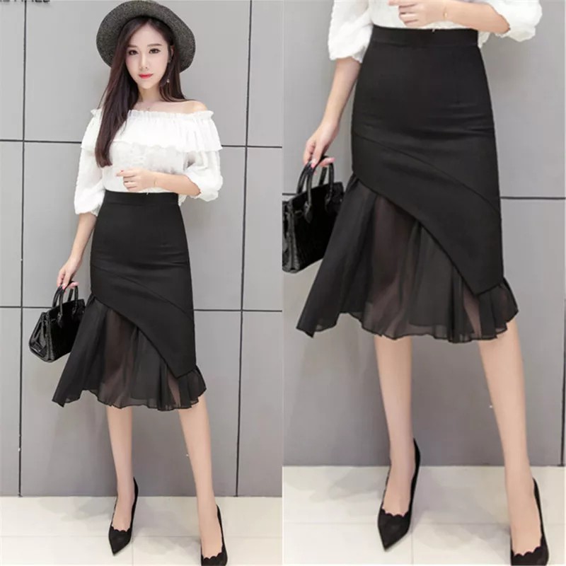 NEW! chân váy bút chì xẻ lưới cực ôm, cực tôn dáng | BigBuy360 - bigbuy360.vn