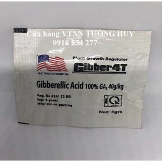 Sản phẩm kích thích sinh trưởng : GA3