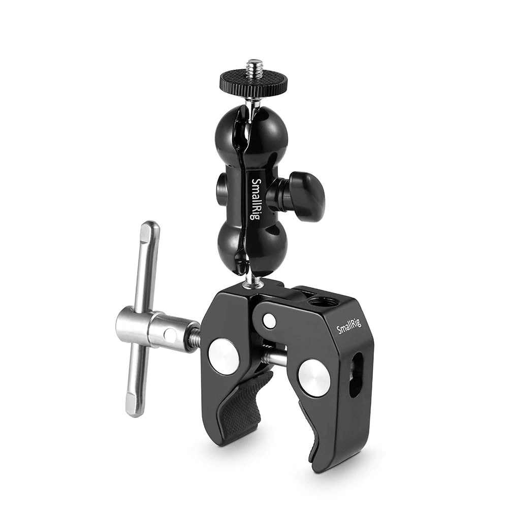 Kẹp gắp phụ kiện SmallRig Multi-function Double BallHead with Clamp & 1/4" Screw 1138