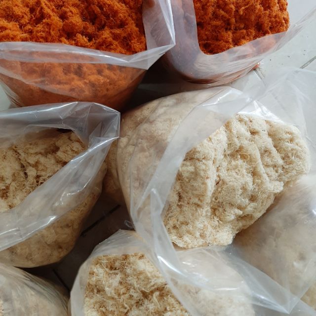 Combo ruốc gà bông +ruốc gà cay Thanh An
