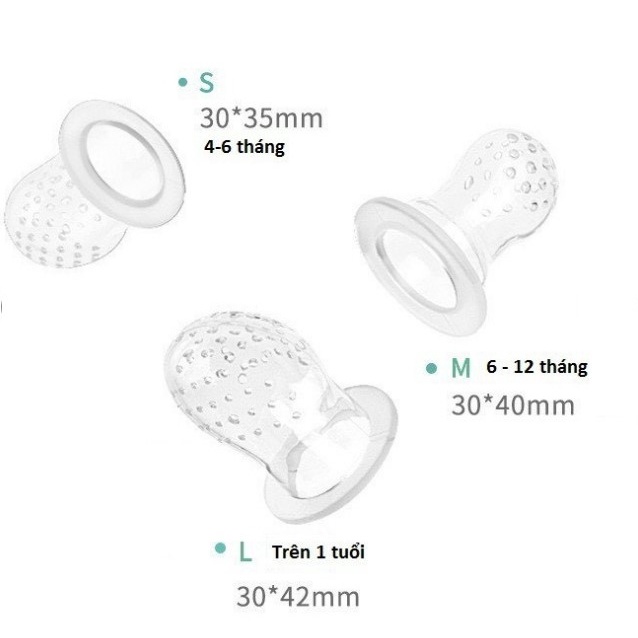 Túi Nhai Ăn Dặm Cao Cấp Chống Hóc Misuta  - an toàn cho bé