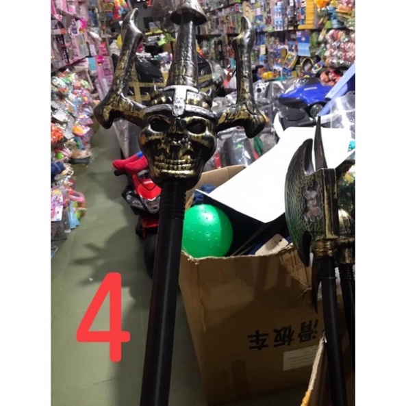 Cây nhựa vũ khí hóa trang Halloween 1m hàng tháo ráp tiện dụng