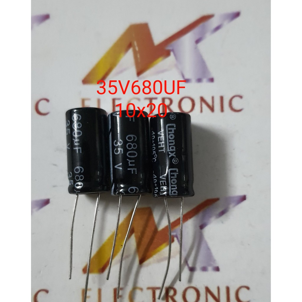 Tụ hóa 35V680UF 35V 680UF 680UF35V 10X20mm (con)