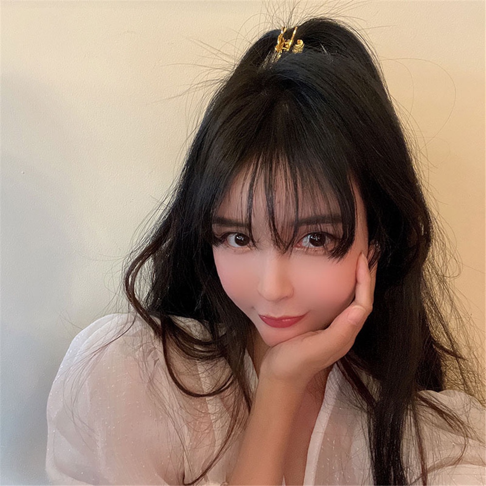 Kẹp Tóc Kim Loại Phong Cách Công Chúa Cho Nữ