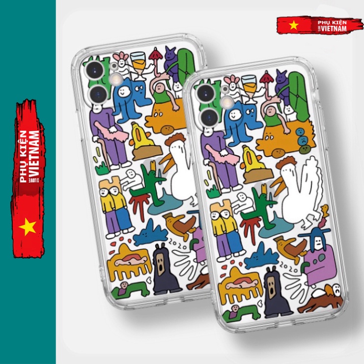 Ốp lưng iphone 6, 6s plus, 7 8 Plus, X, XS, XR, XSMAX, 11 , 12, 13 PROMAX trong quãng NHIỀU sắc màu PKVN