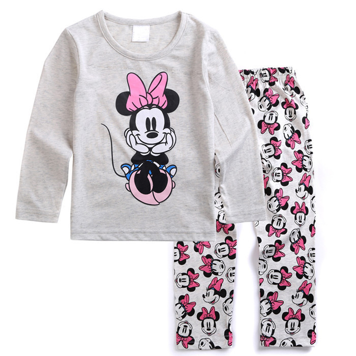 HELLO KITTY Bộ Đồ Ngủ Pijama Dài Tay In Hình Heo Peppa Dễ Thương Cho Bé Từ 1-7 Tuổi