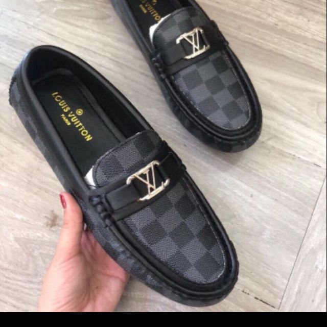 Giày lười LV mới về 2 màu đen,nâu😍😍