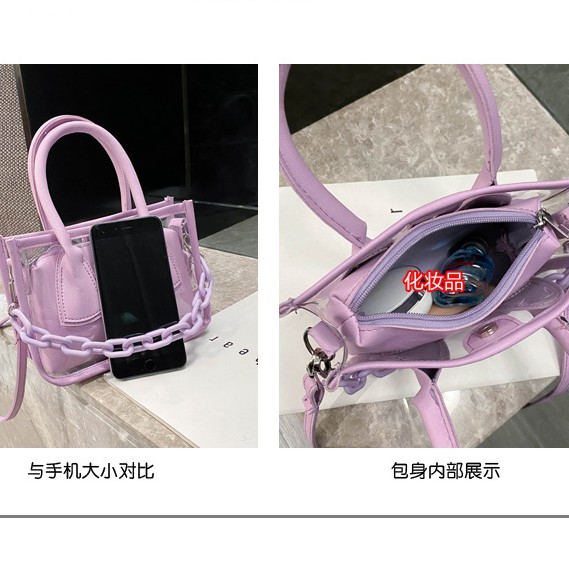 HOT TREND TÚI ĐEO! TÚI XÁCH NỮ TRONG SUỐT ĐEO CHÉO SANG CHẢNH MÙA HÈ MẪU MỚI NN107634 | BigBuy360 - bigbuy360.vn