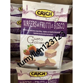 Bánh xốp Crich Wafers Frutti túi 250g