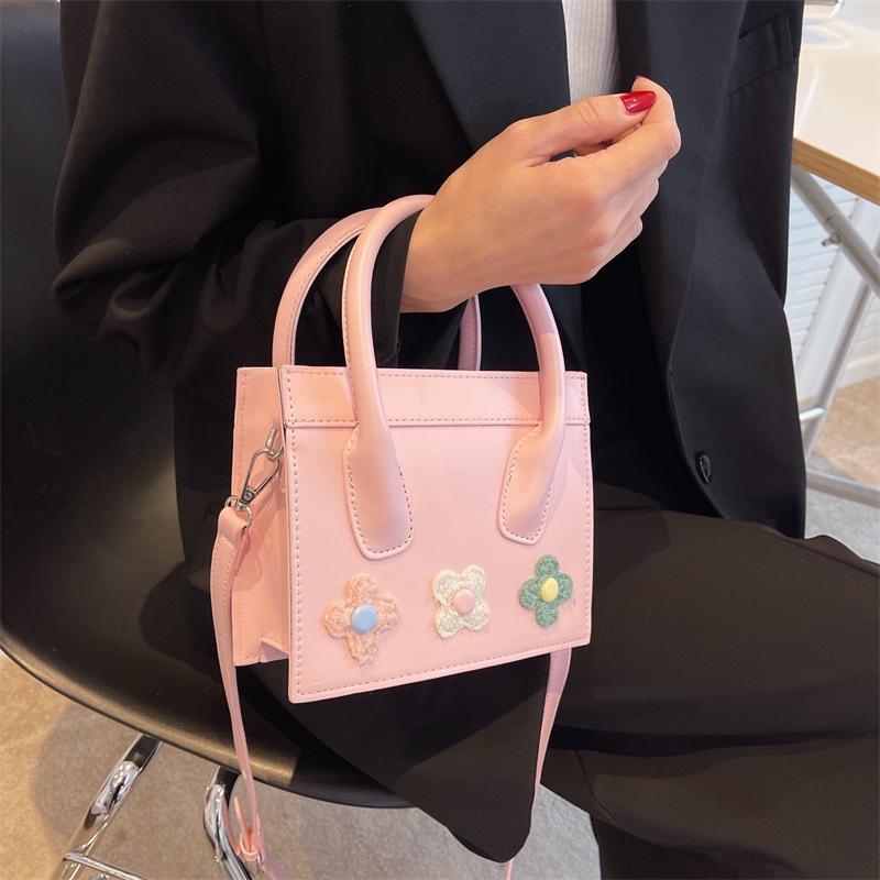 IELGY Túi Đeo Vai Cỡ Lớn Họa Tiết Hoa Thời Trang Thanh Lịch Cho Nữ