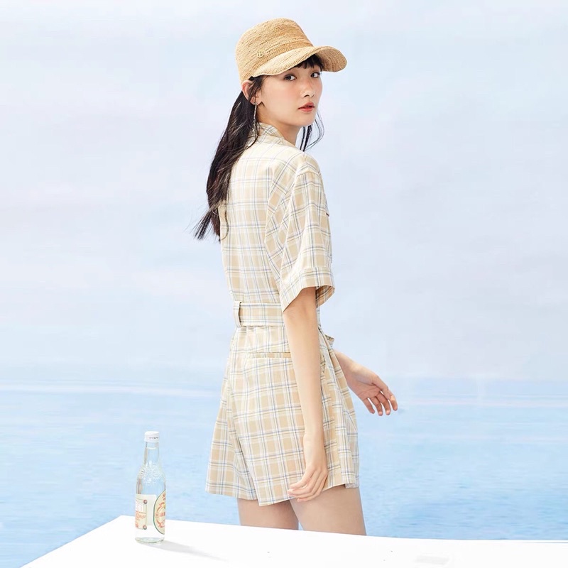 Jumsuit kẻ sọc Peacebird