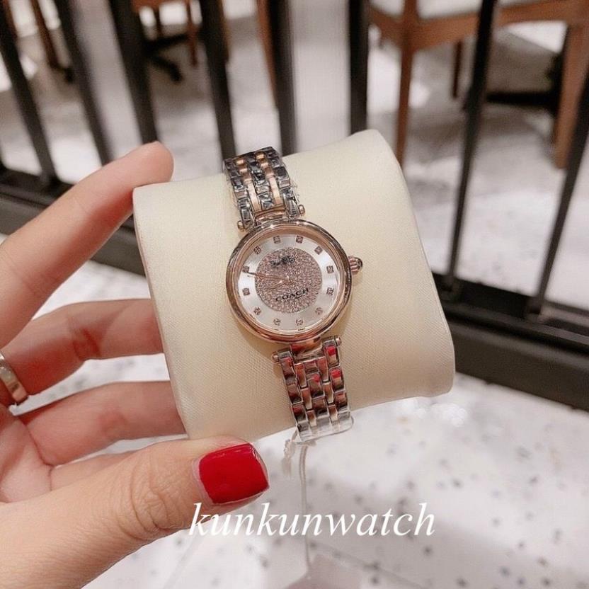 Đồng Hồ Nữ Coach 14503642 - Dây Demi Vàng Hồng - 28mm