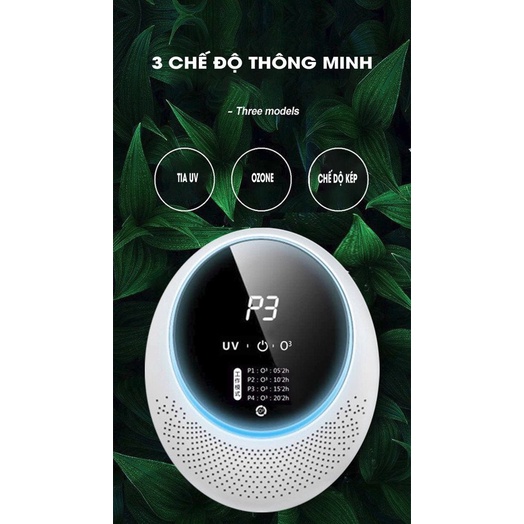 Máy Khử Mùi Mini Công Nghệ Ozone Kaisa Villa- Hàng Chính Hãng
