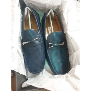Giày mọi nam Pedro xanh navy size 43