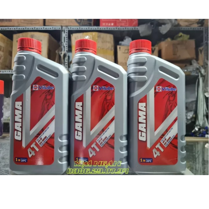 Nhớt GAMA 20W-50 - 1000ml cho xe côn tay, xe số
