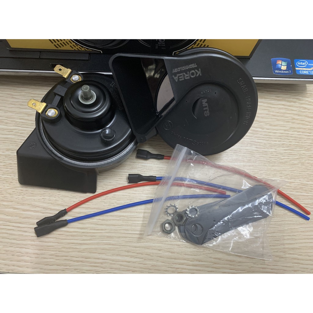 Còi sên MTS TECH cho ô tô, xe máy, xuất xứ Hàn Quốc